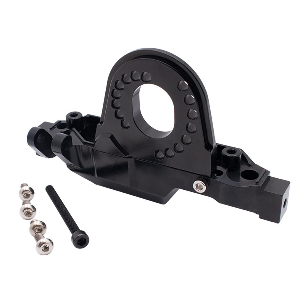 CNC Aluminum Gearbox Chassis & Motor Mount for TRX-4 TRX-6 Heavy Duty Transmission Base Plate