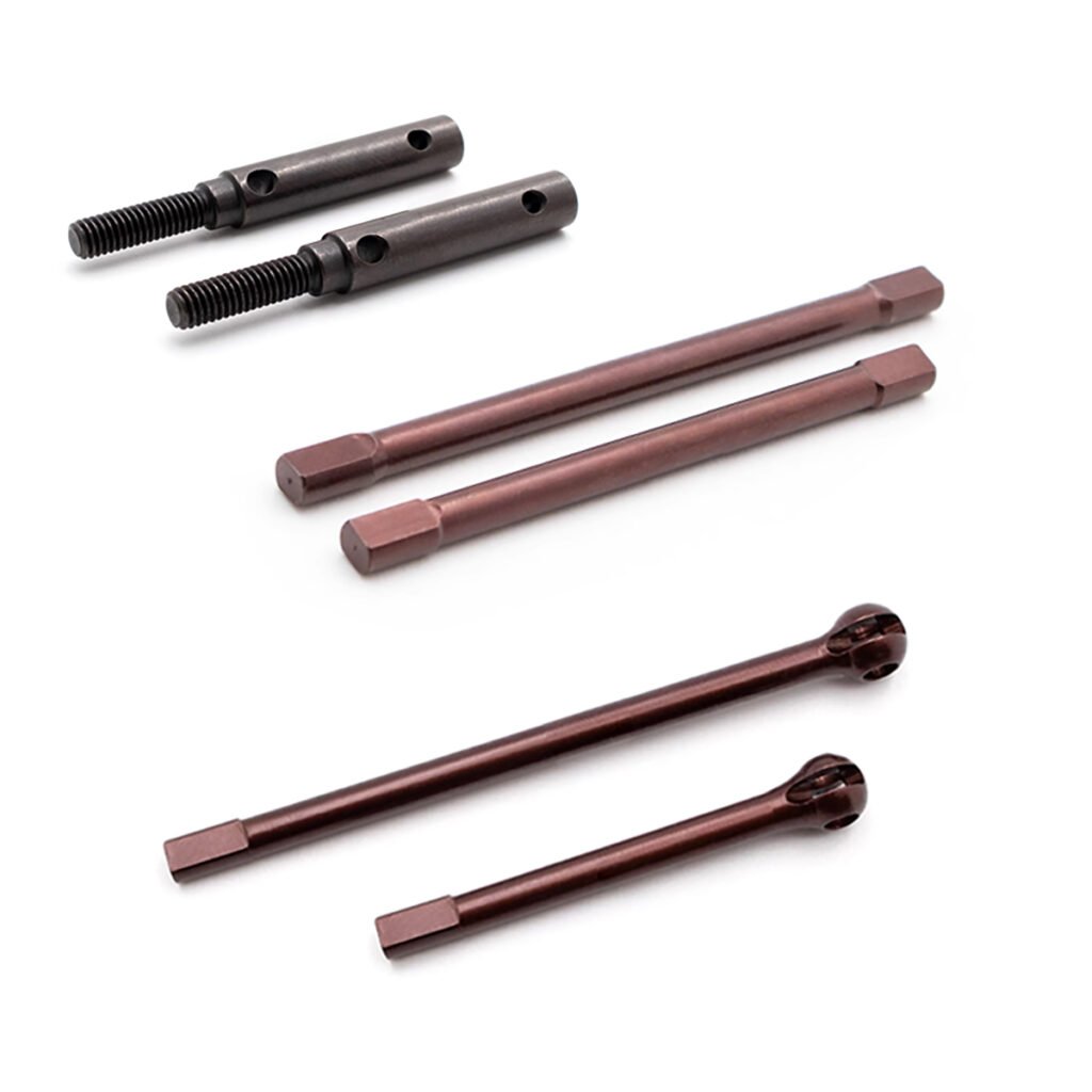 TRX-4 TRX-6 Steel Axle Set Extended Gear Axle Front Dogbone & Rear Axle Shafts