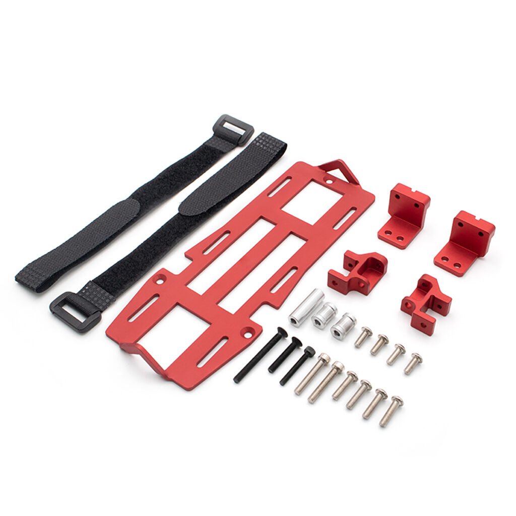 Aluminum Alloy Front Servo Mount & Battery Tray Kit for Traxxas TRX-4
