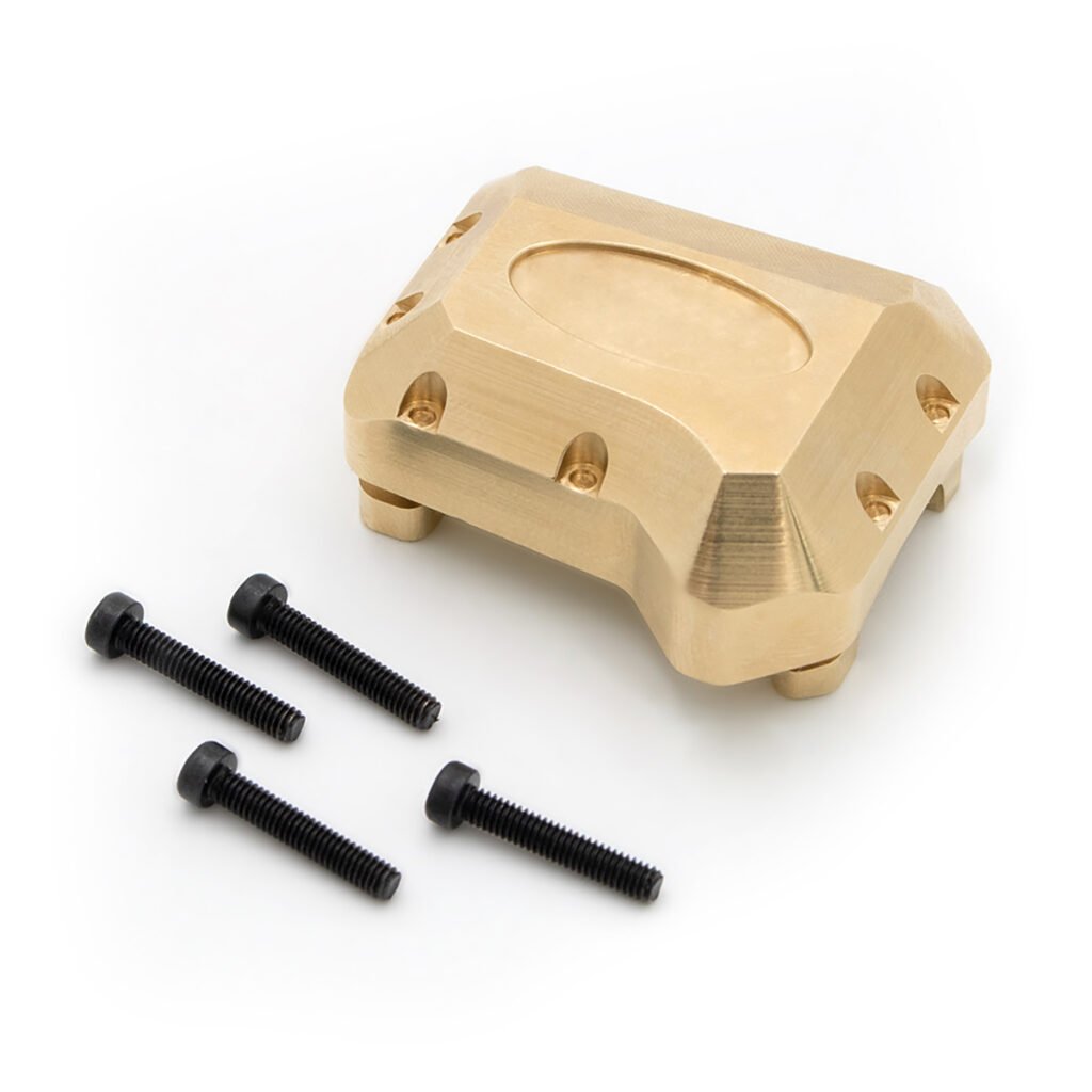Brass Axle Cover Weight for Traxxas TRX-4 TRX6, 65g Front Bridge Cap