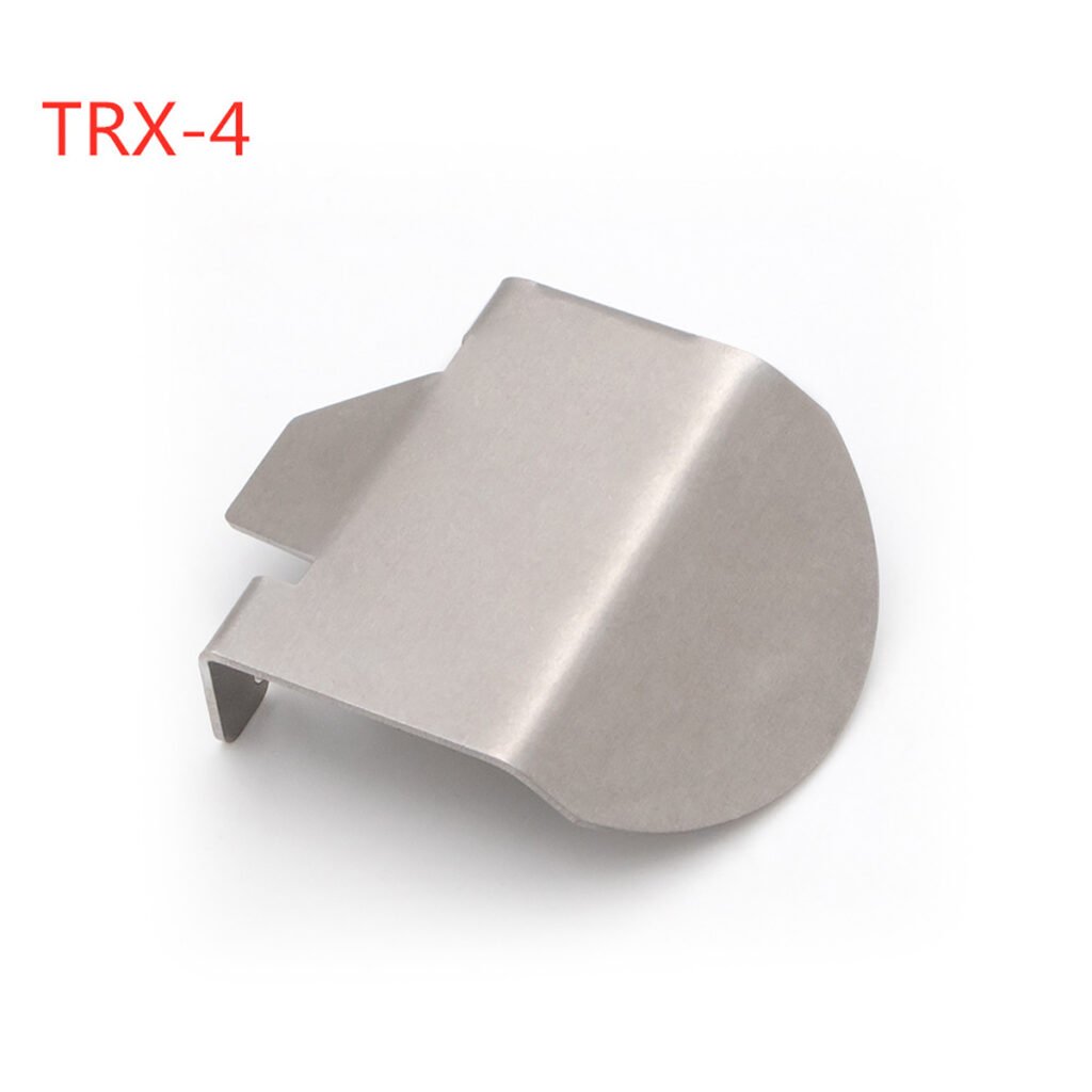 1.0mm Stainless Steel Axle Guard for Traxxas TRX-4, Differential Cover Skid Plate