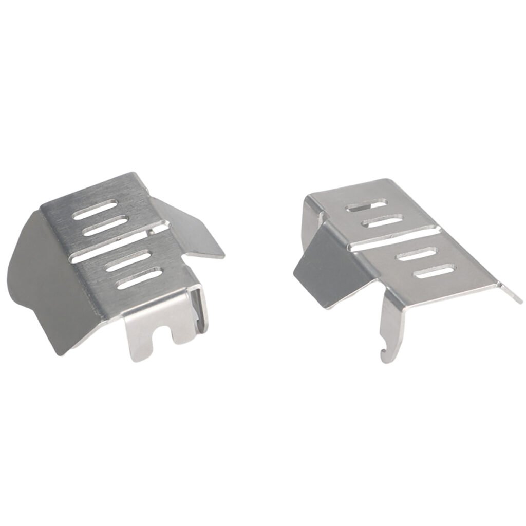 Stainless Steel Axle Guard Plates for Traxxas TRX-4 Ford Bronco RC Model Car Chassis Protection
