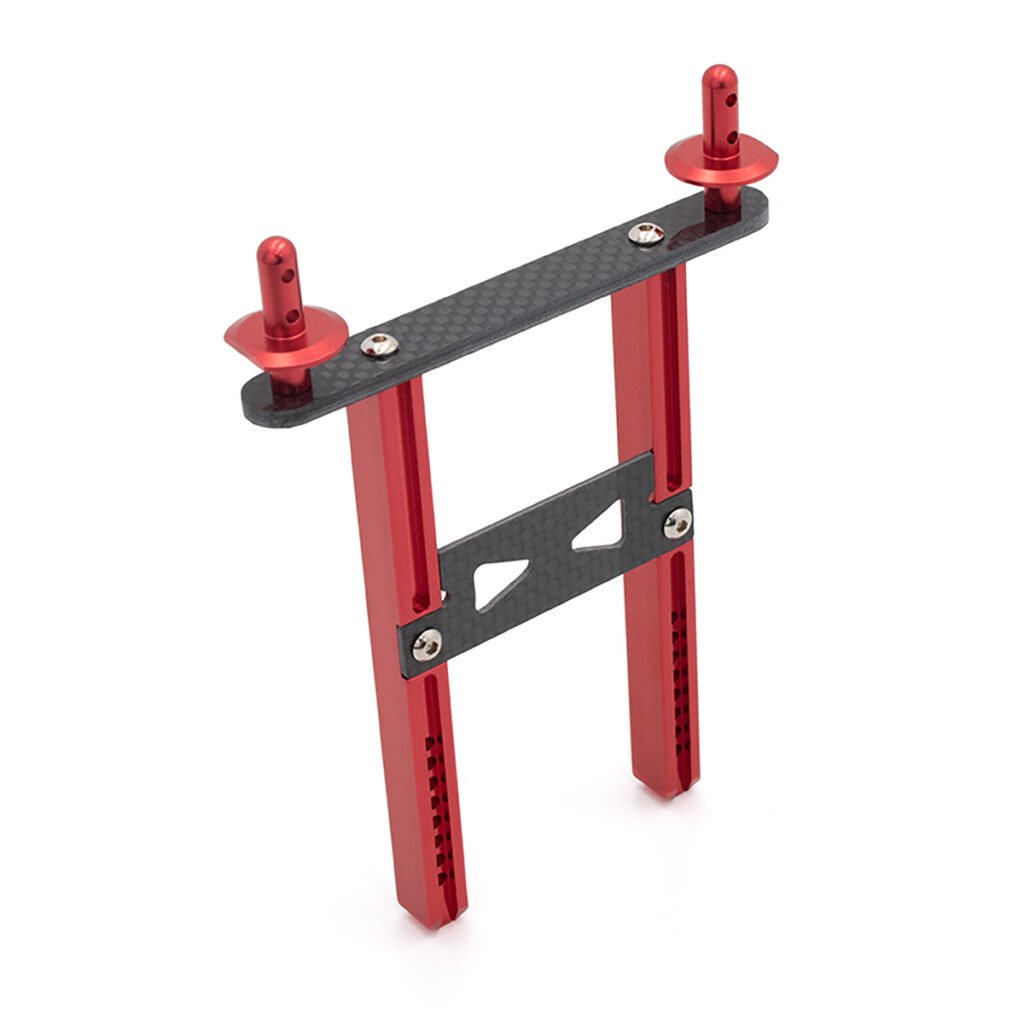Carbon Fiber & Metal Rear Body Post Mount for Traxxas TRX-4
