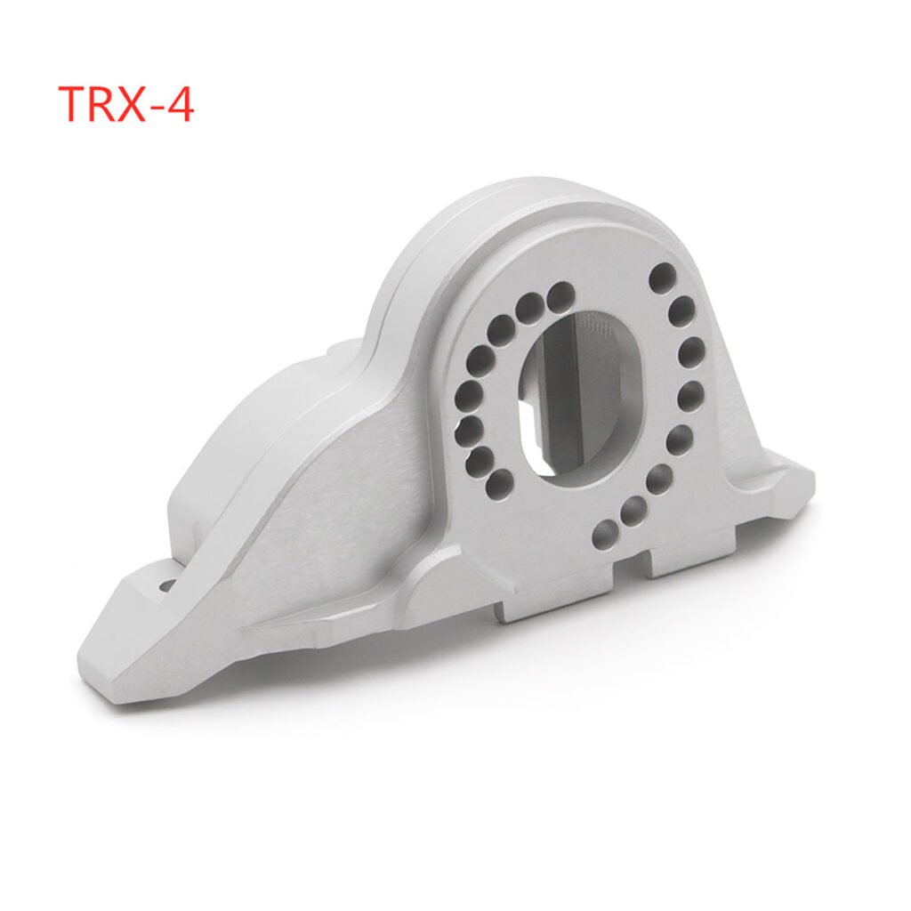 Metal Gearbox Housing with Aluminum Motor Mount for Traxxas TRX-4 CNC Upgrade Transmission Case