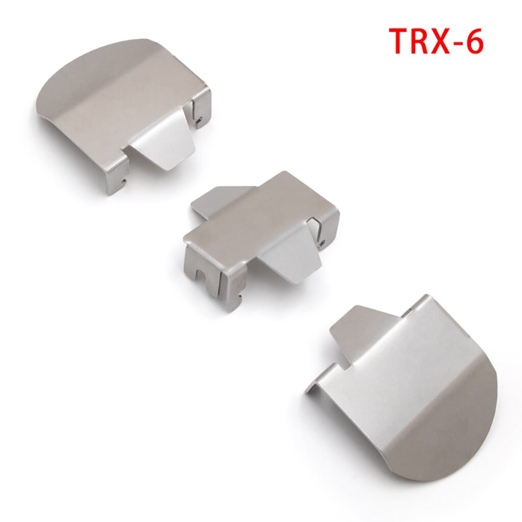 Traxxas TRX-6 Axle Guard Plate 1.0mm Stainless Steel Skid Plate for RC Crawler Car