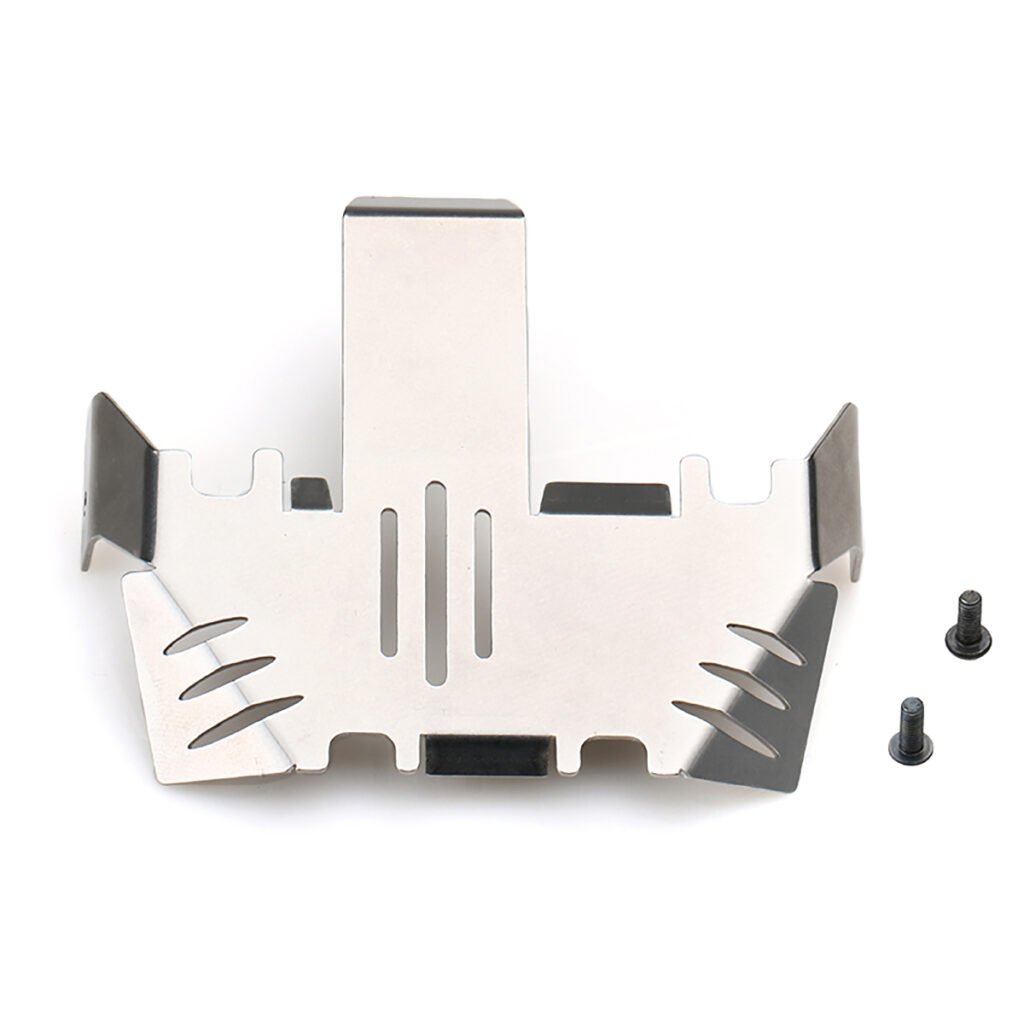 Stainless Steel Skid Plate for Traxxas TRX-4 TRX-6 Ford Bronco, Chassis Protection Guard