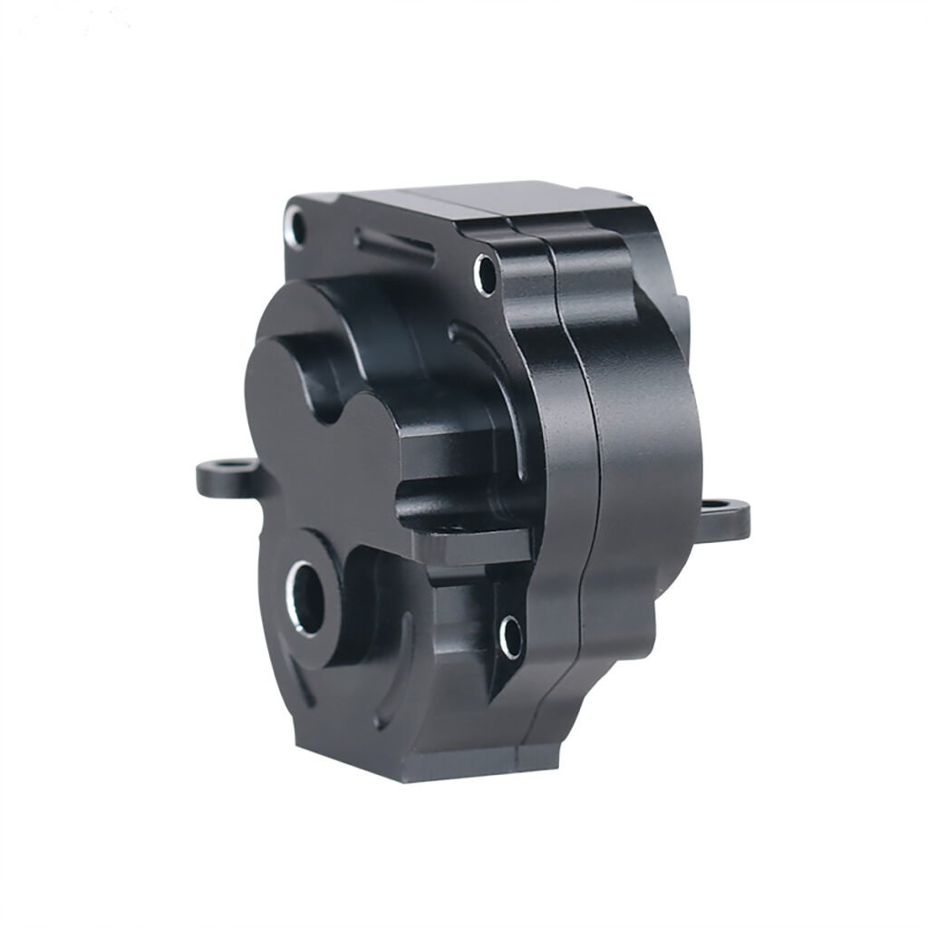 Traxxas TRX-4M CNC Aluminum Transmission Case, Metal Gearbox Housing for RC Crawler Car Upgrade Parts