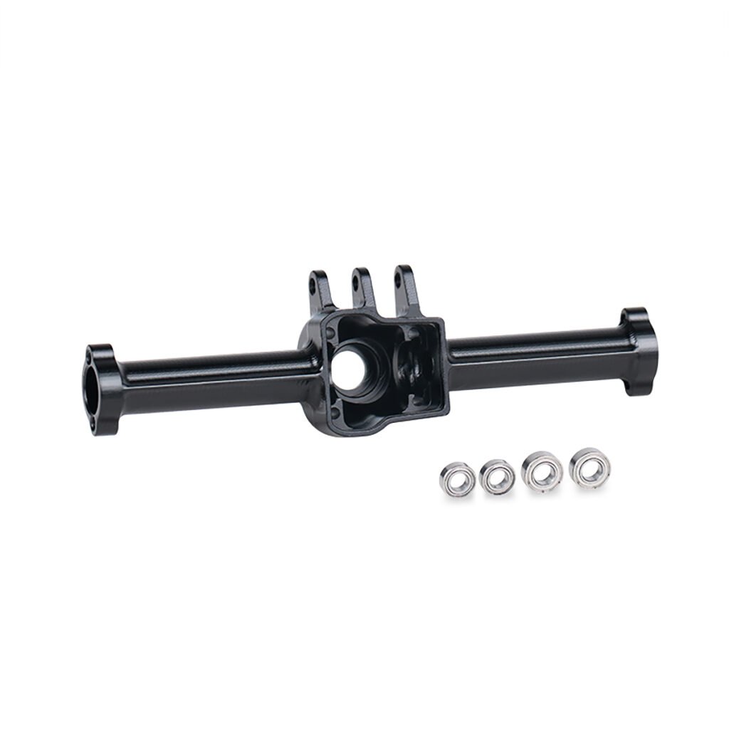 Traxxas TRX-4M CNC Aluminum Alloy Rear Axle Housing, Metal Axle Case for RC Crawler Car Upgrade Parts