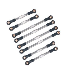 Stainless Steel Link Rod Set for Traxxas TRX-4M, Front Rear Upper Lower Links